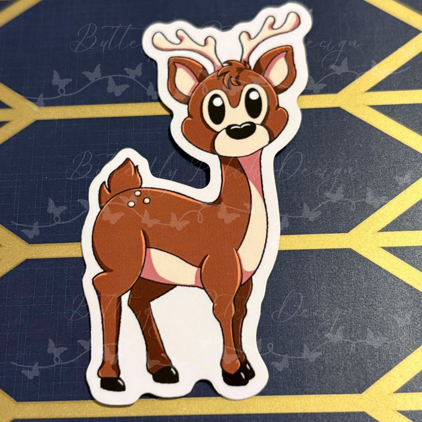 Deer Vinyl Sticker