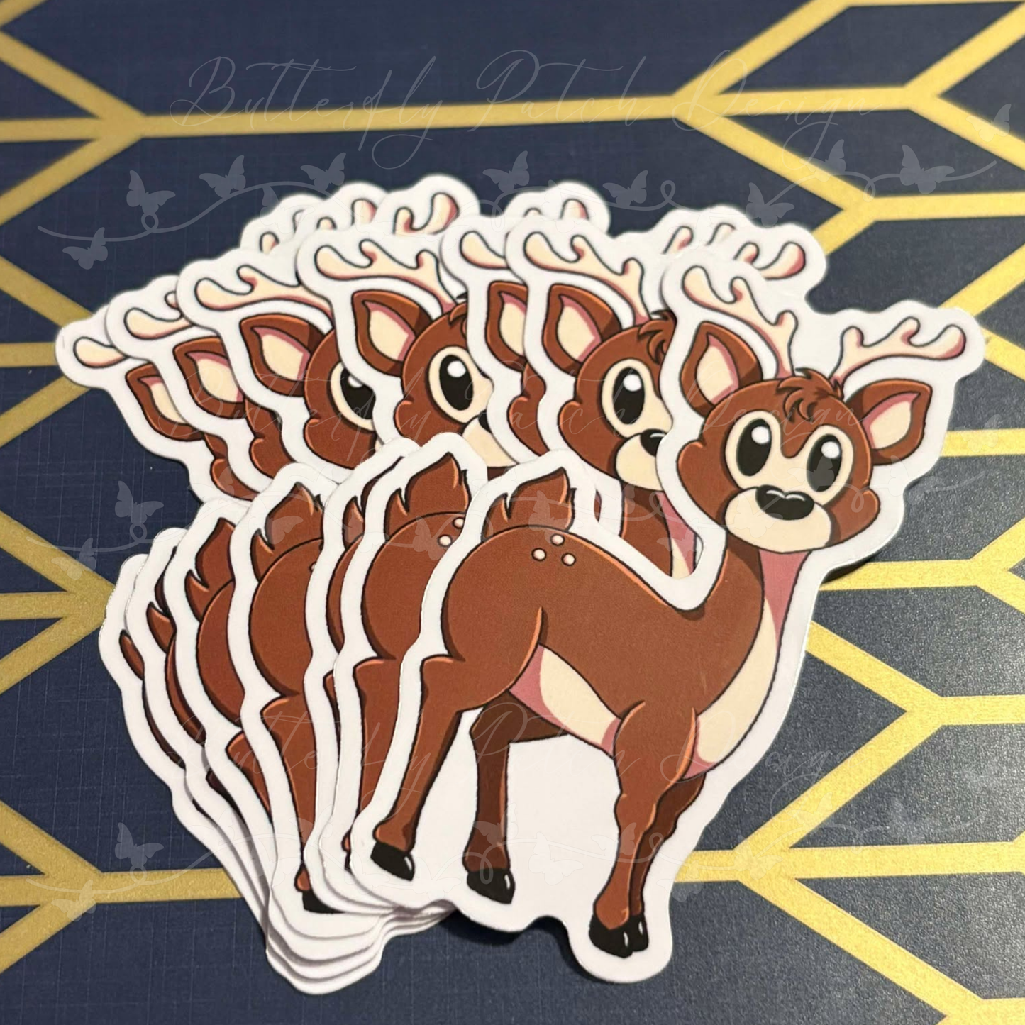 Deer Vinyl Sticker