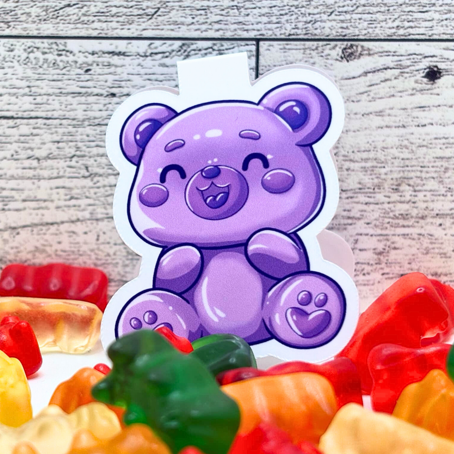 Gummy Bear Magnetic Bookmark
