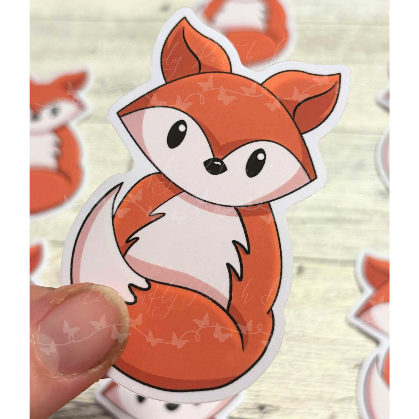 Fox Vinyl Sticker