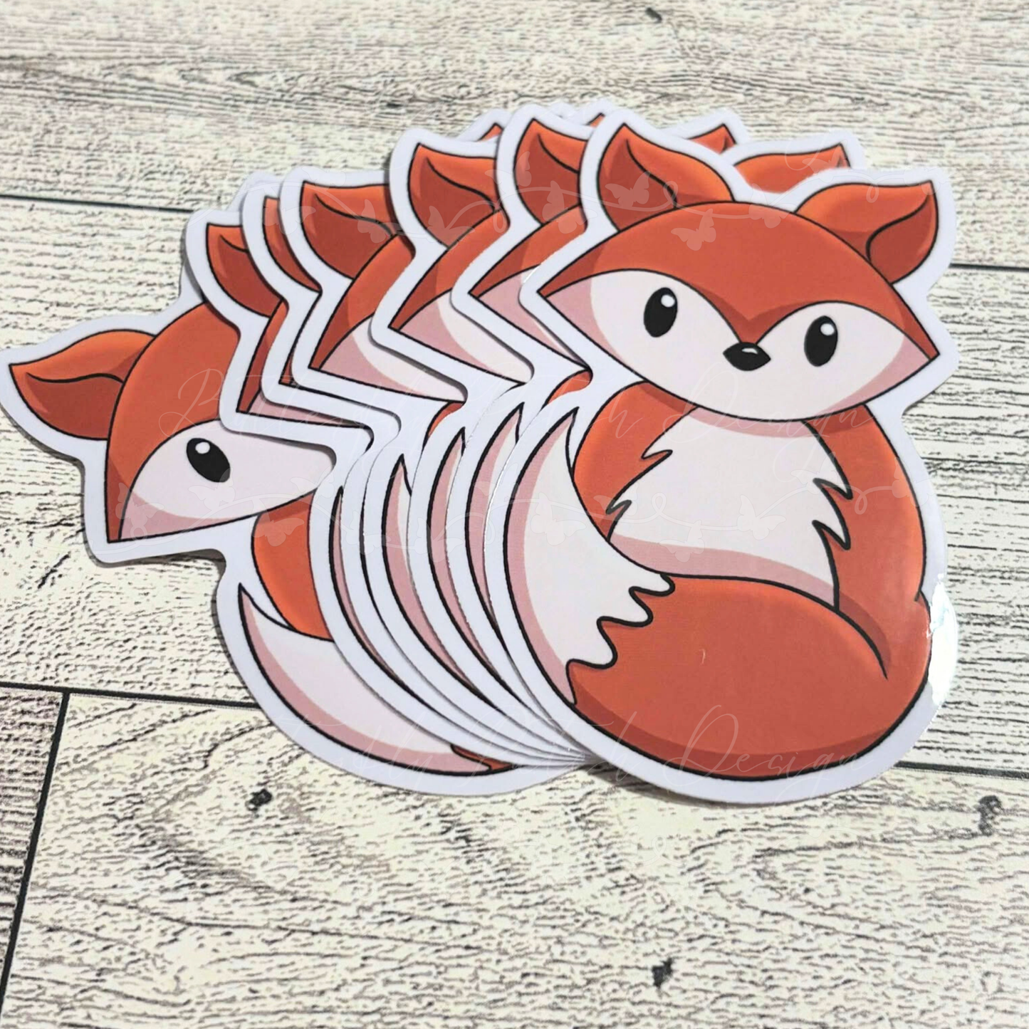 Fox Vinyl Sticker