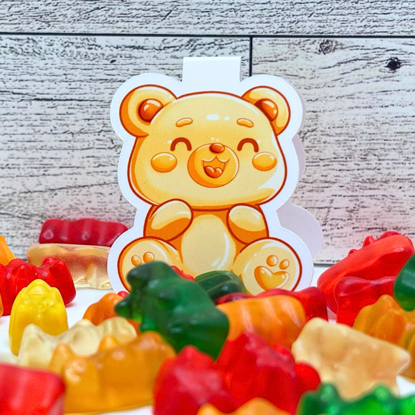 Gummy Bear Magnetic Bookmark