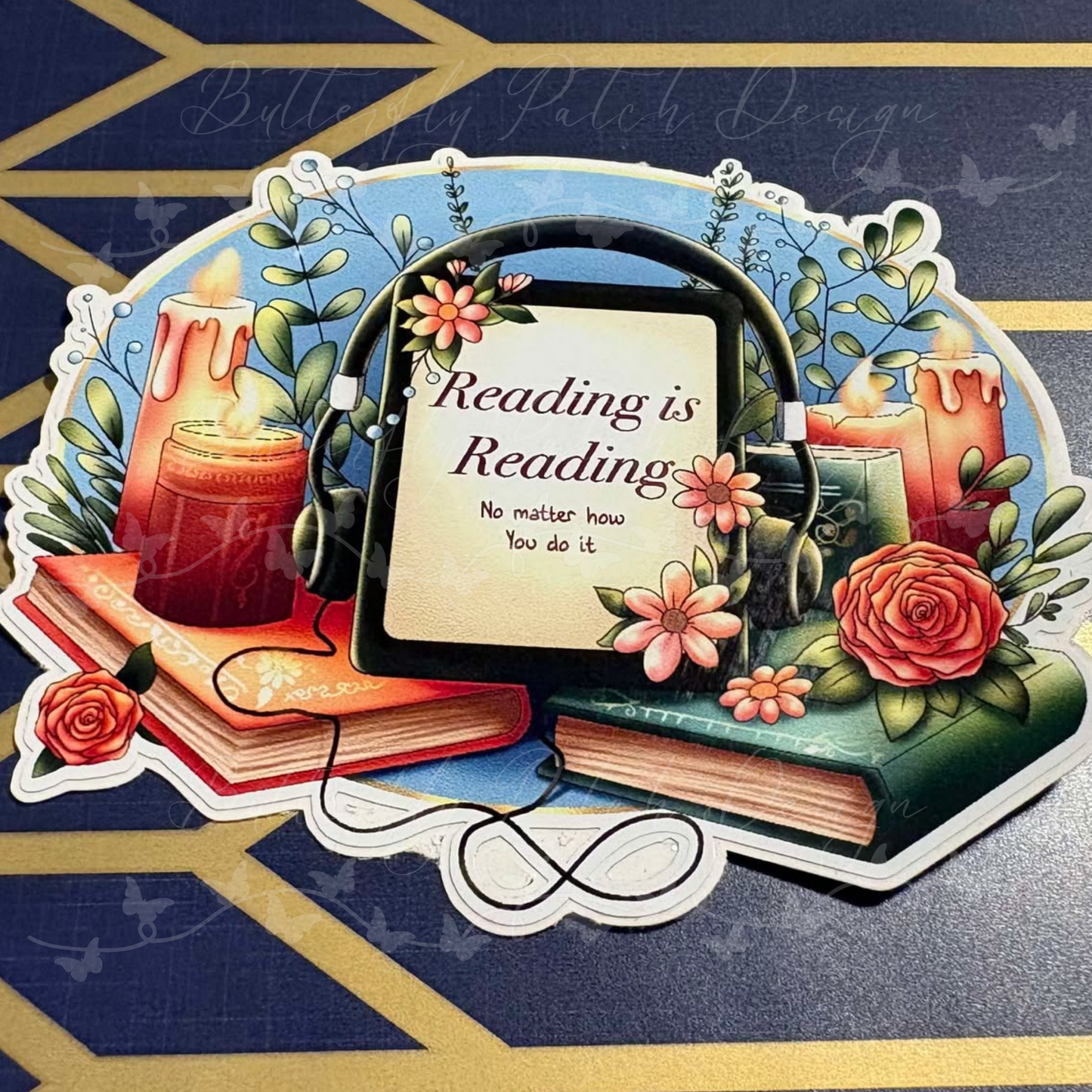 Reading is Reading Vinyl Sticker