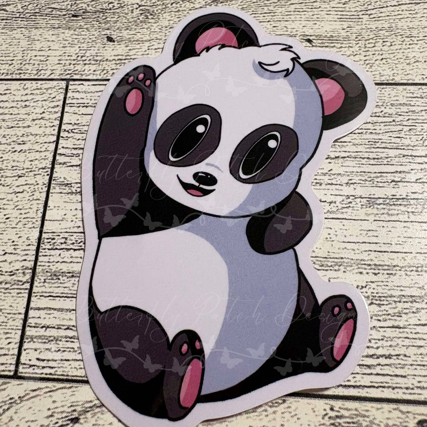 Panda Bear Vinyl Sticker