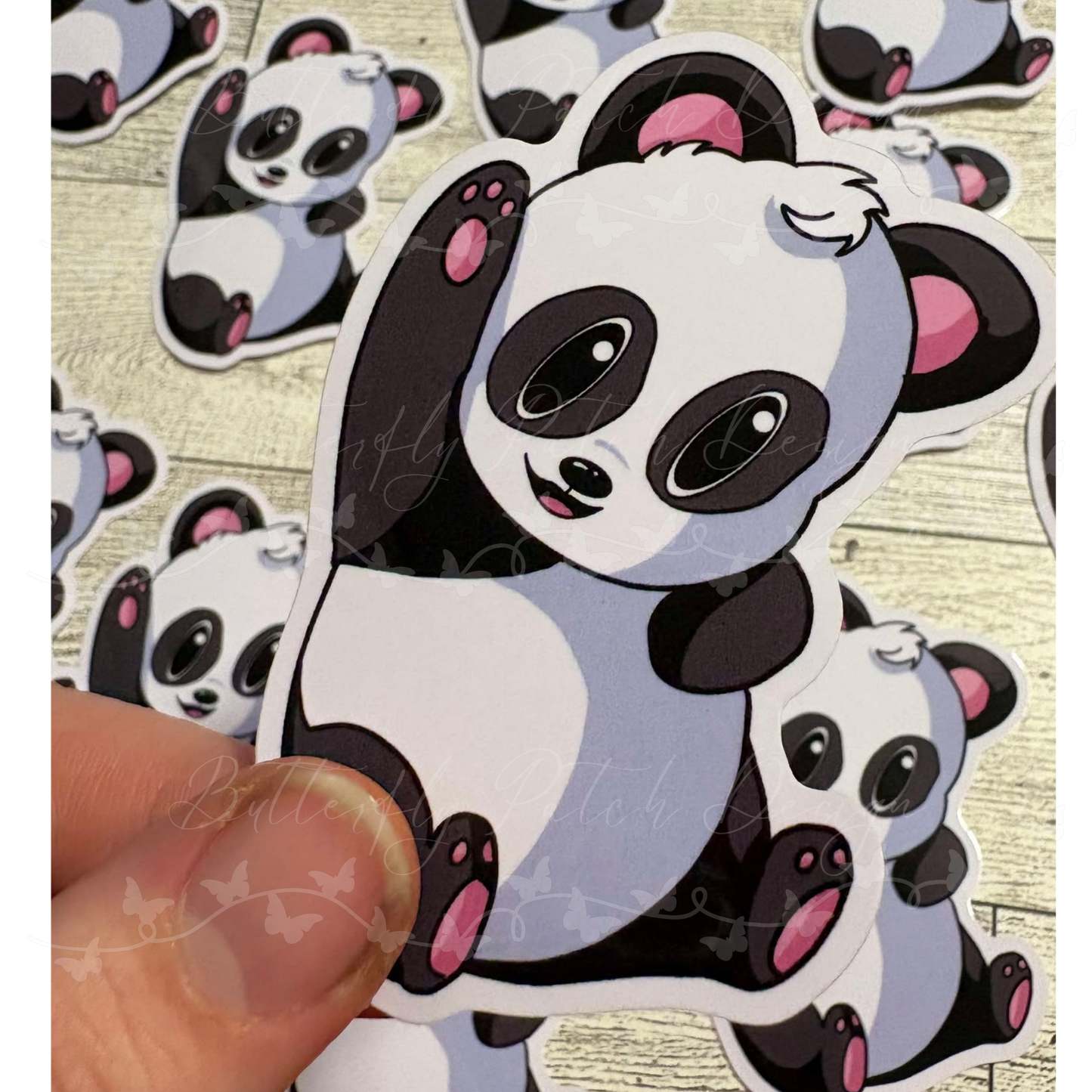 Panda Bear Vinyl Sticker