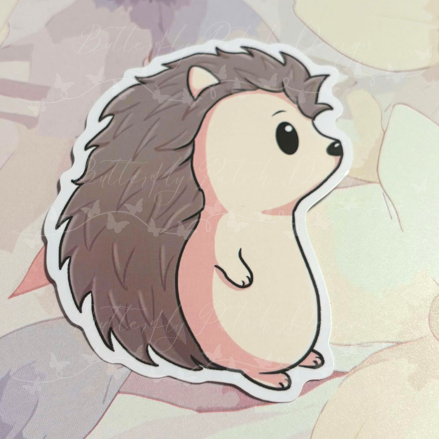 Hedgehog Vinyl Sticker