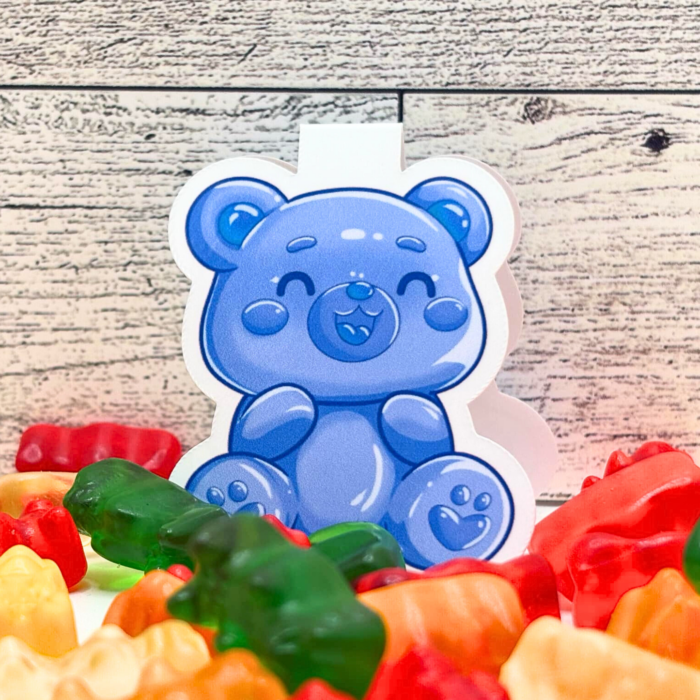 Gummy Bear Magnetic Bookmark