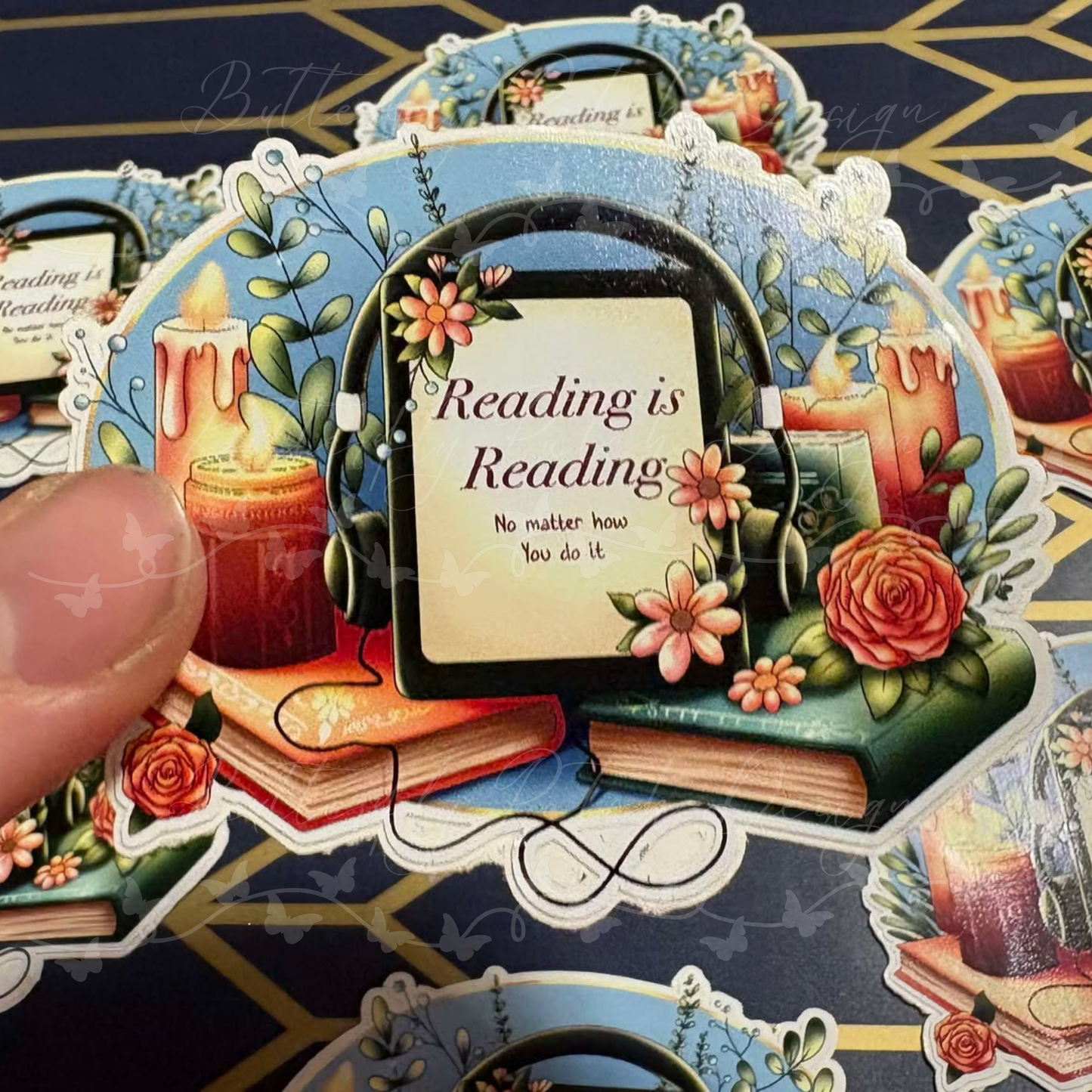 Reading is Reading Vinyl Sticker