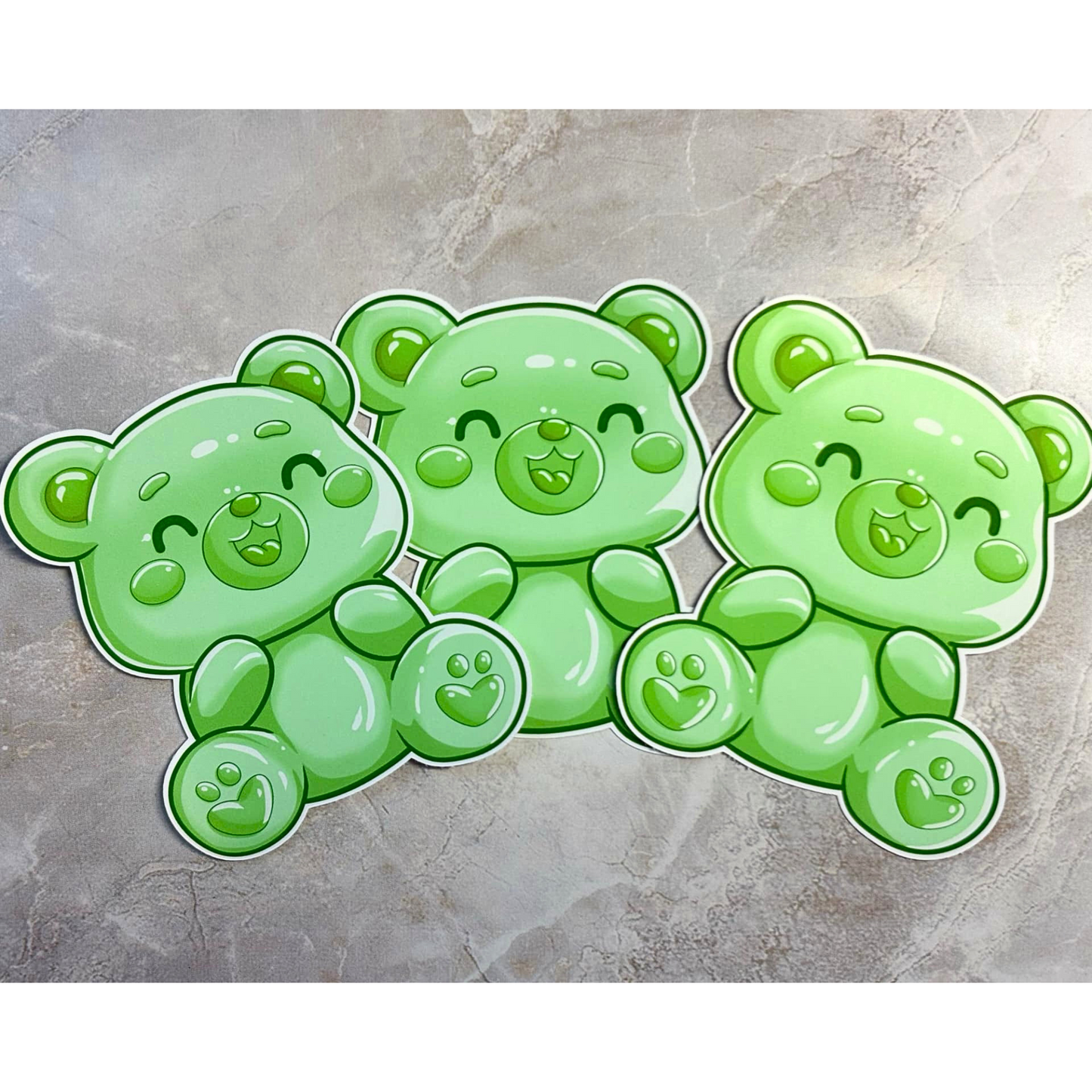 Gummy Bear Vinyl Sticker