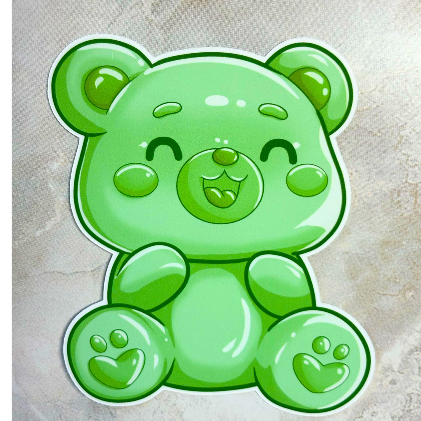 Gummy Bear Vinyl Sticker