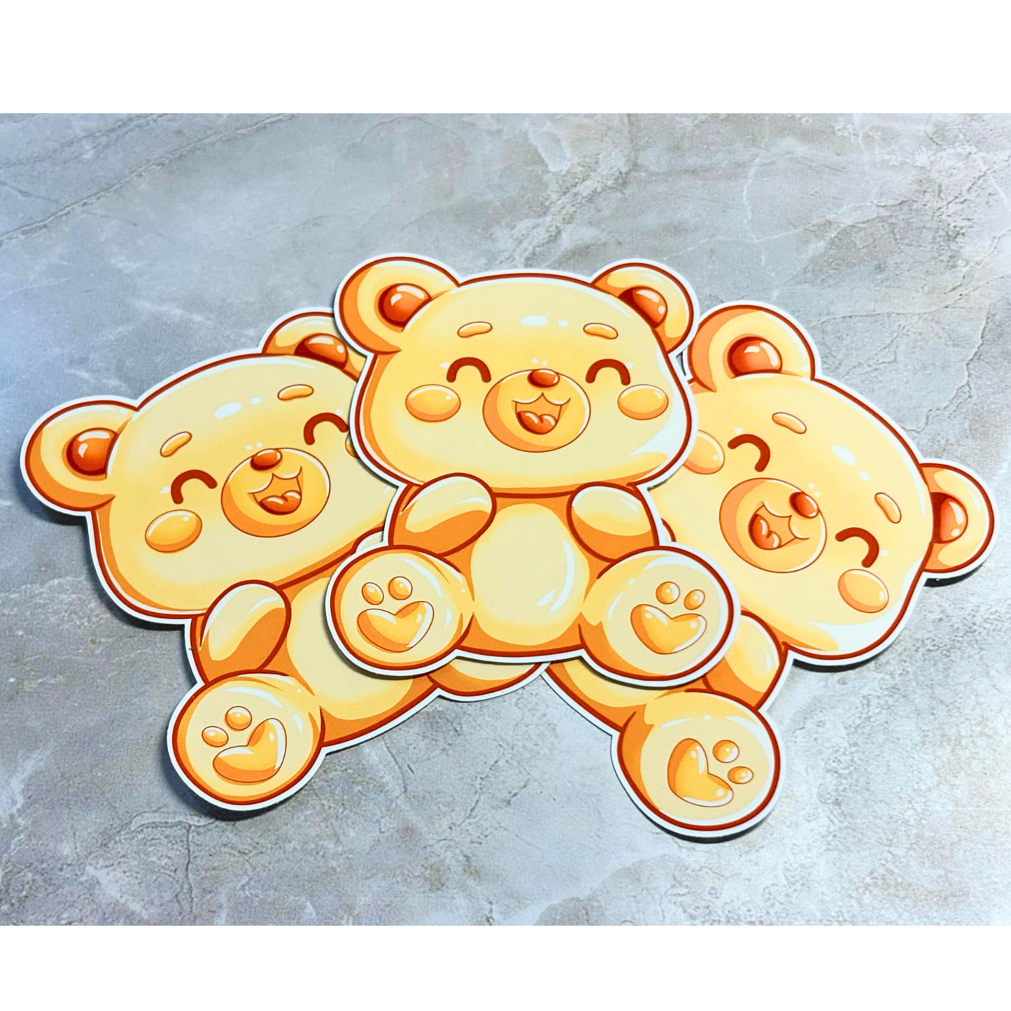 Gummy Bear Vinyl Sticker