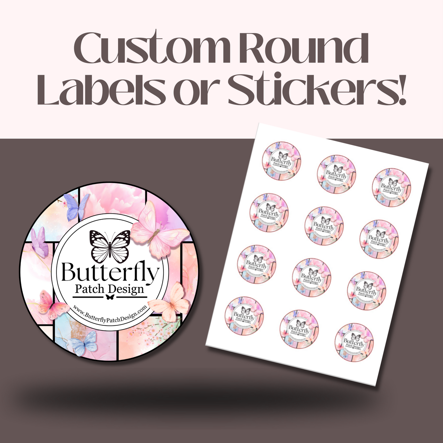 Custom Round Stickers