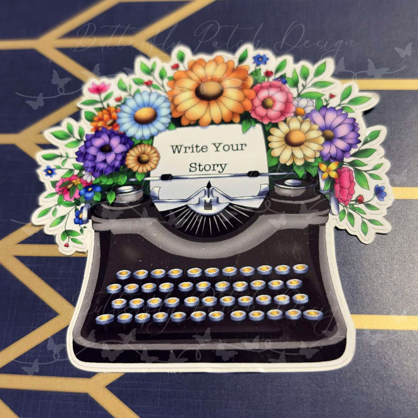 Write Your Story Vinyl Sticker