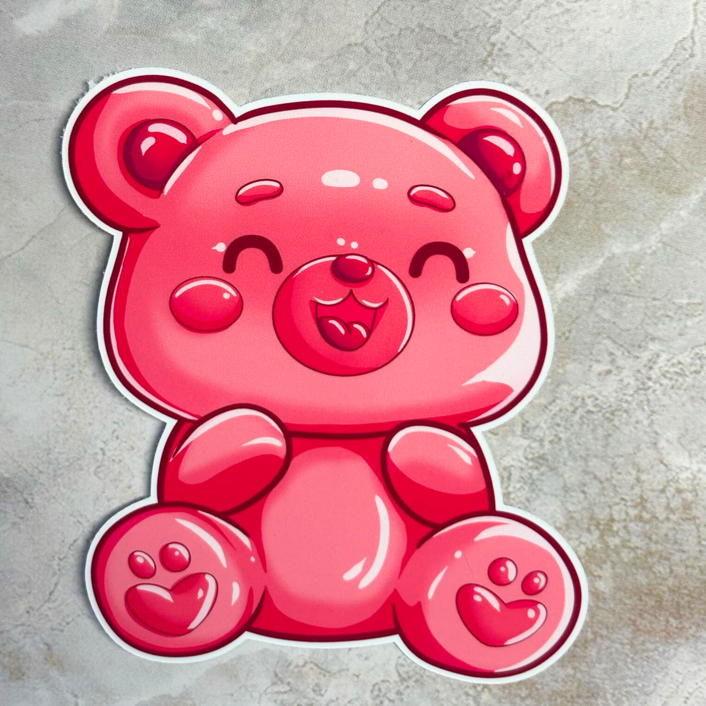 Gummy Bear Vinyl Sticker