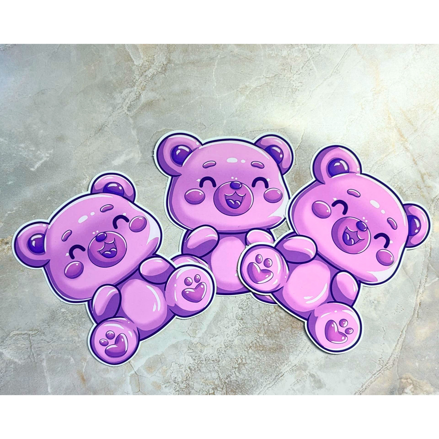 Gummy Bear Vinyl Sticker