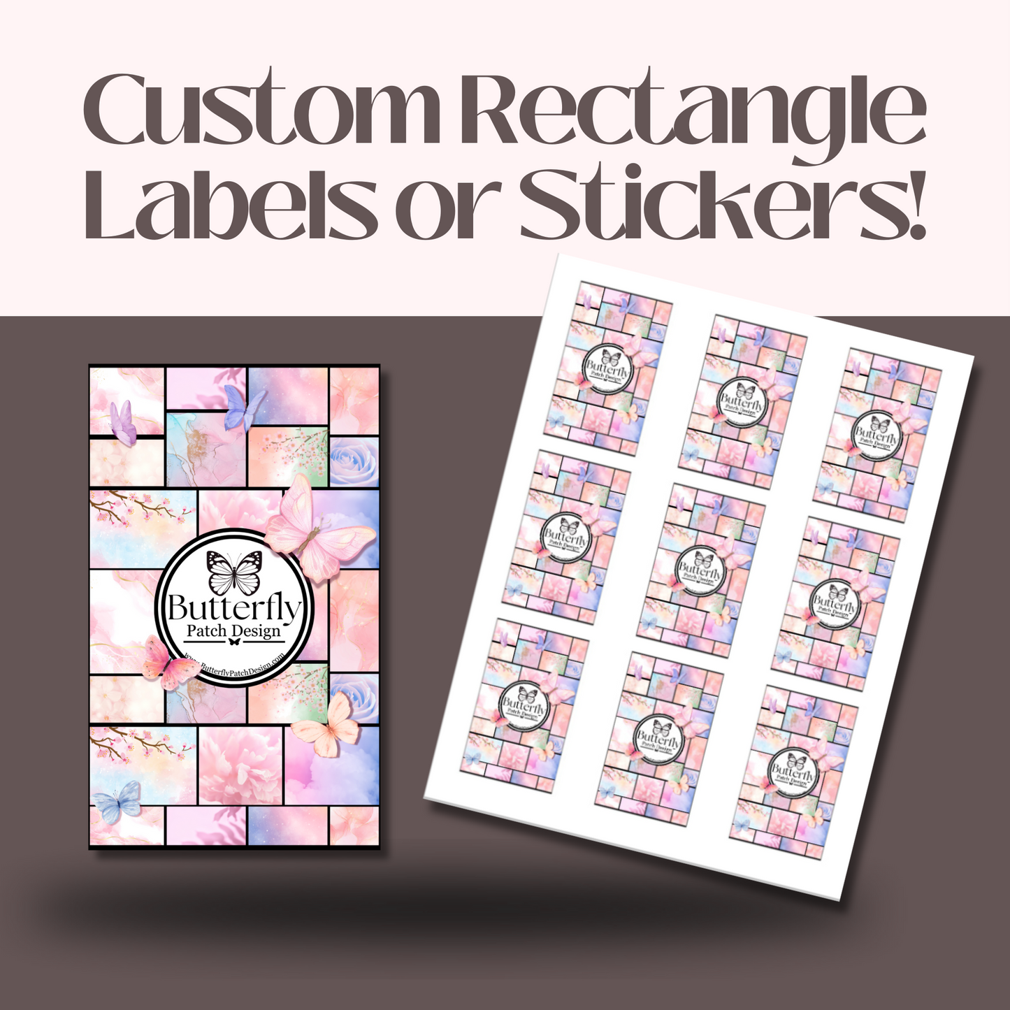 Custom Rectangle Stickers