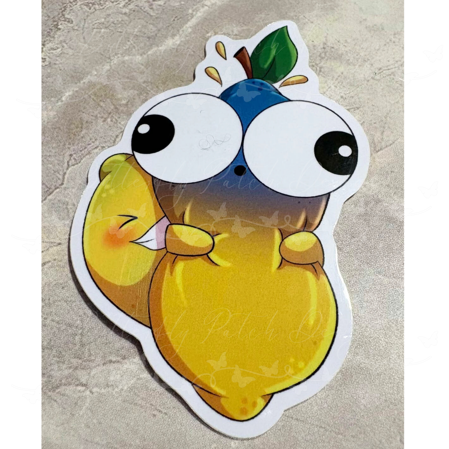 Lemon Squeeze Vinyl Sticker
