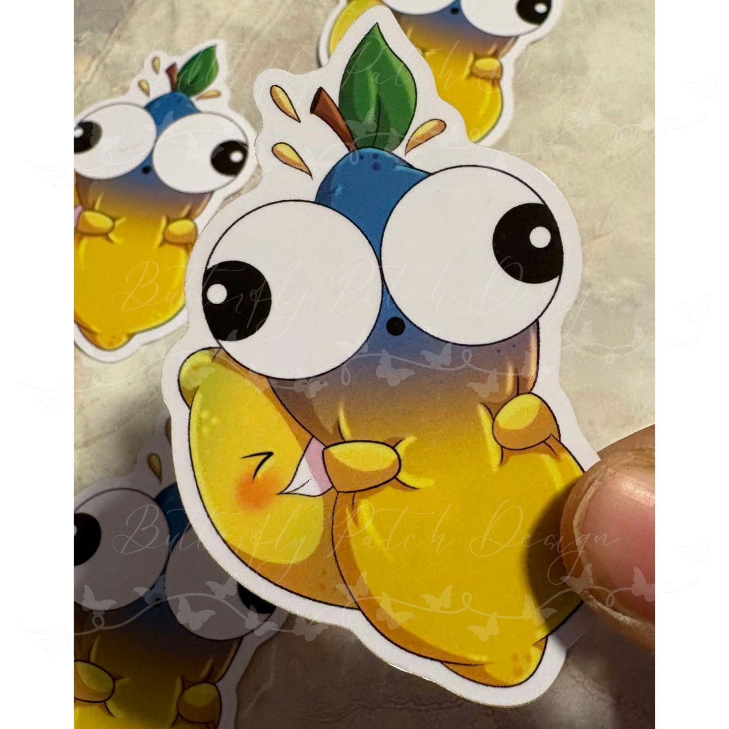 Lemon Squeeze Vinyl Sticker