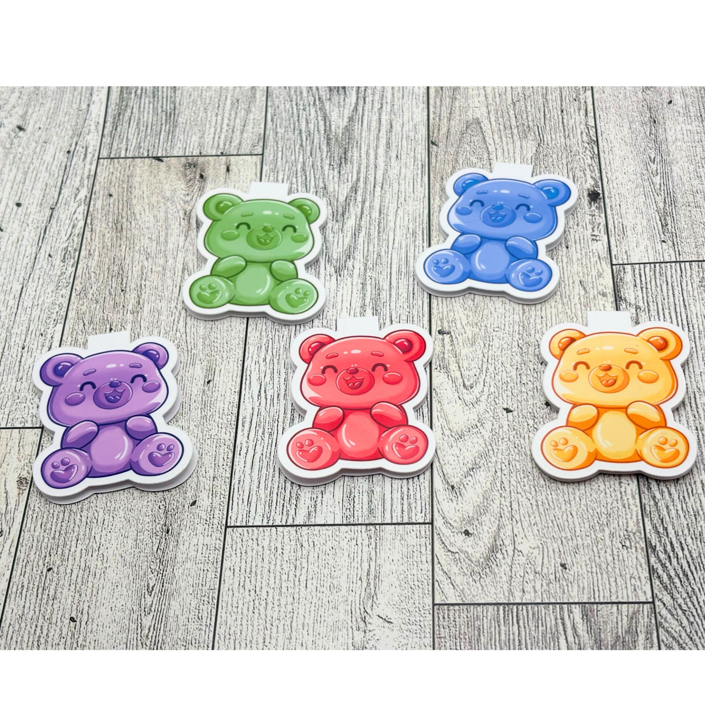 Gummy Bear Magnetic Bookmark