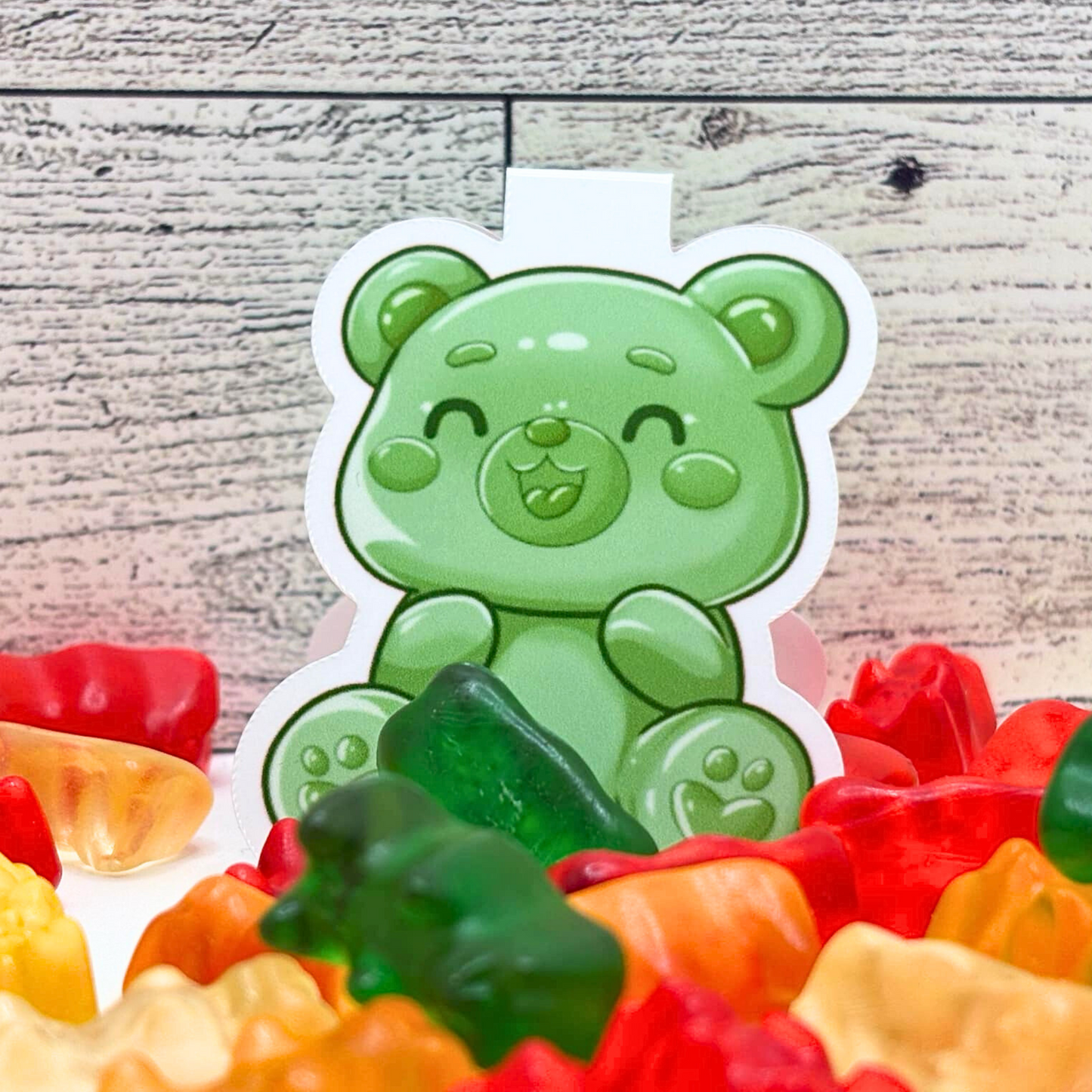 Gummy Bear Magnetic Bookmark