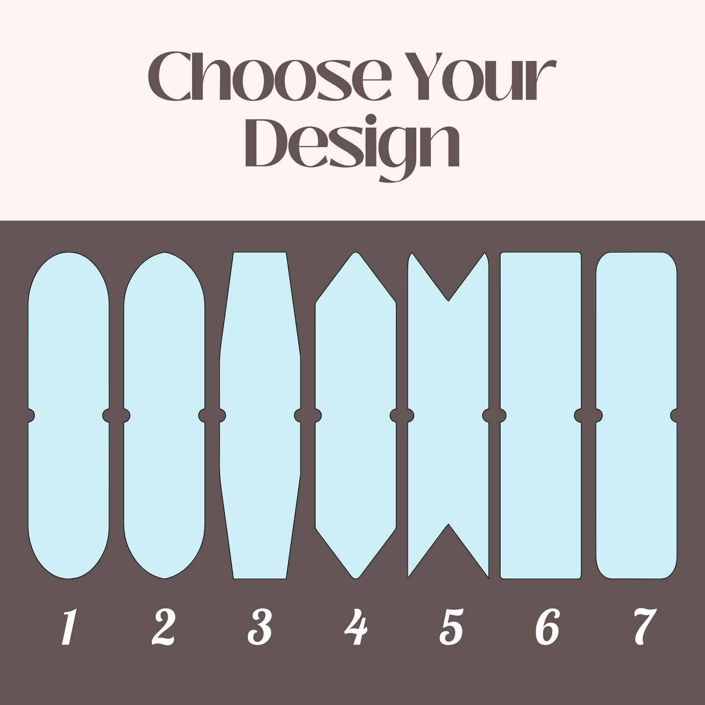 Magnetic Bookmarks 1.5 x 3.5