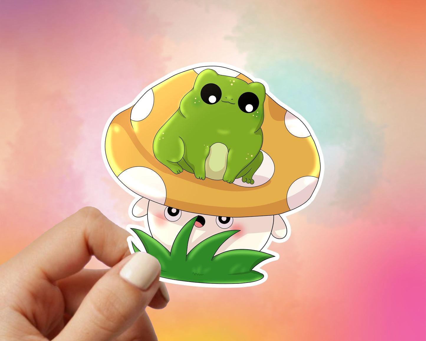 Toadstool Vinyl Sticker