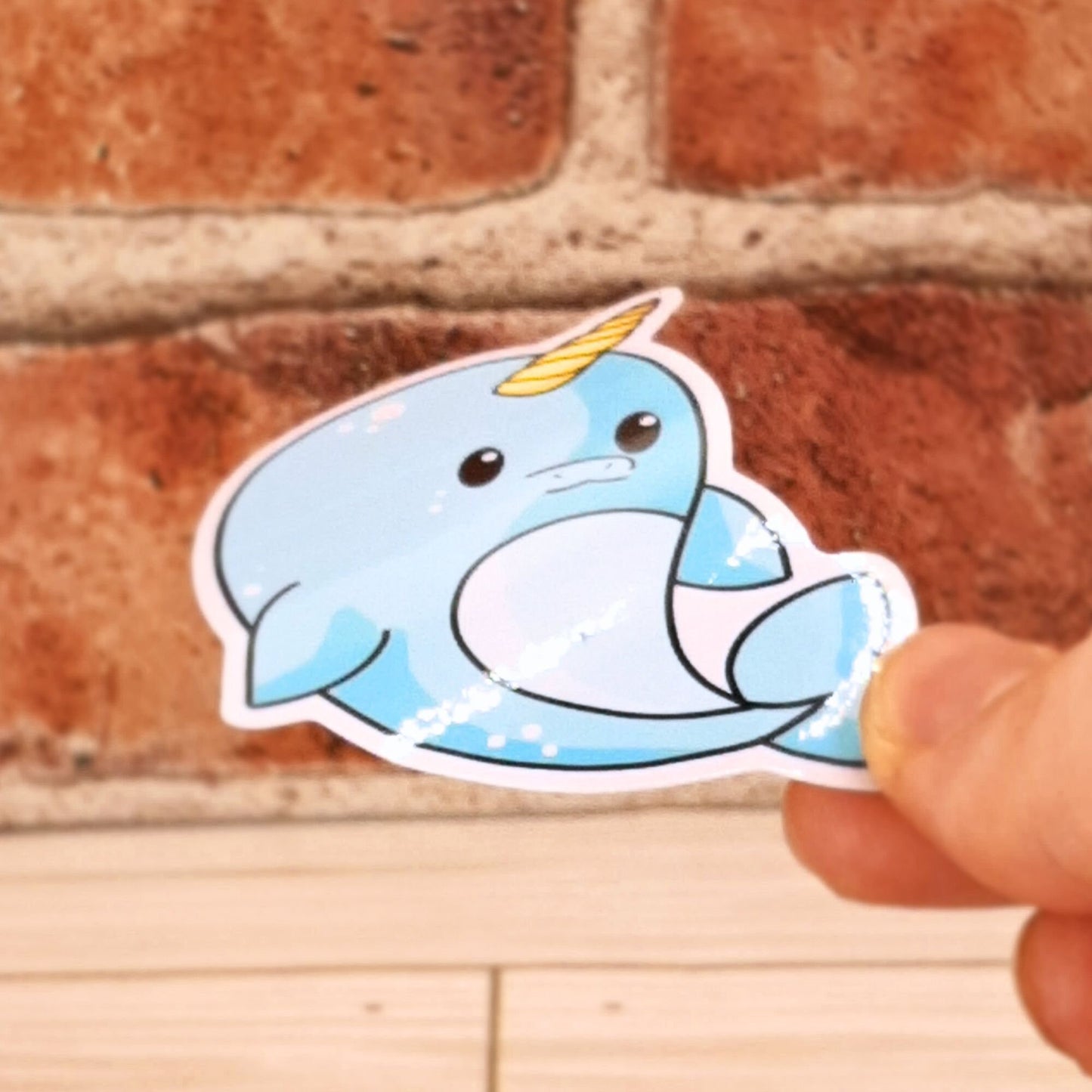 Narwhal Vinyl Sticker