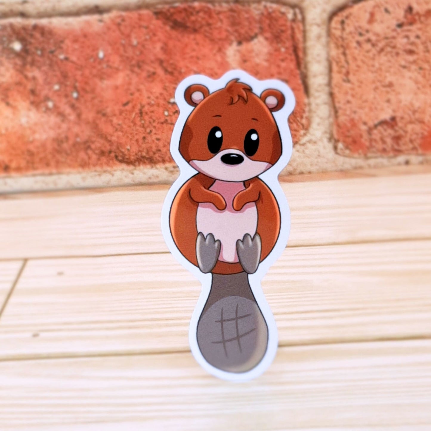 Beaver Vinyl Sticker