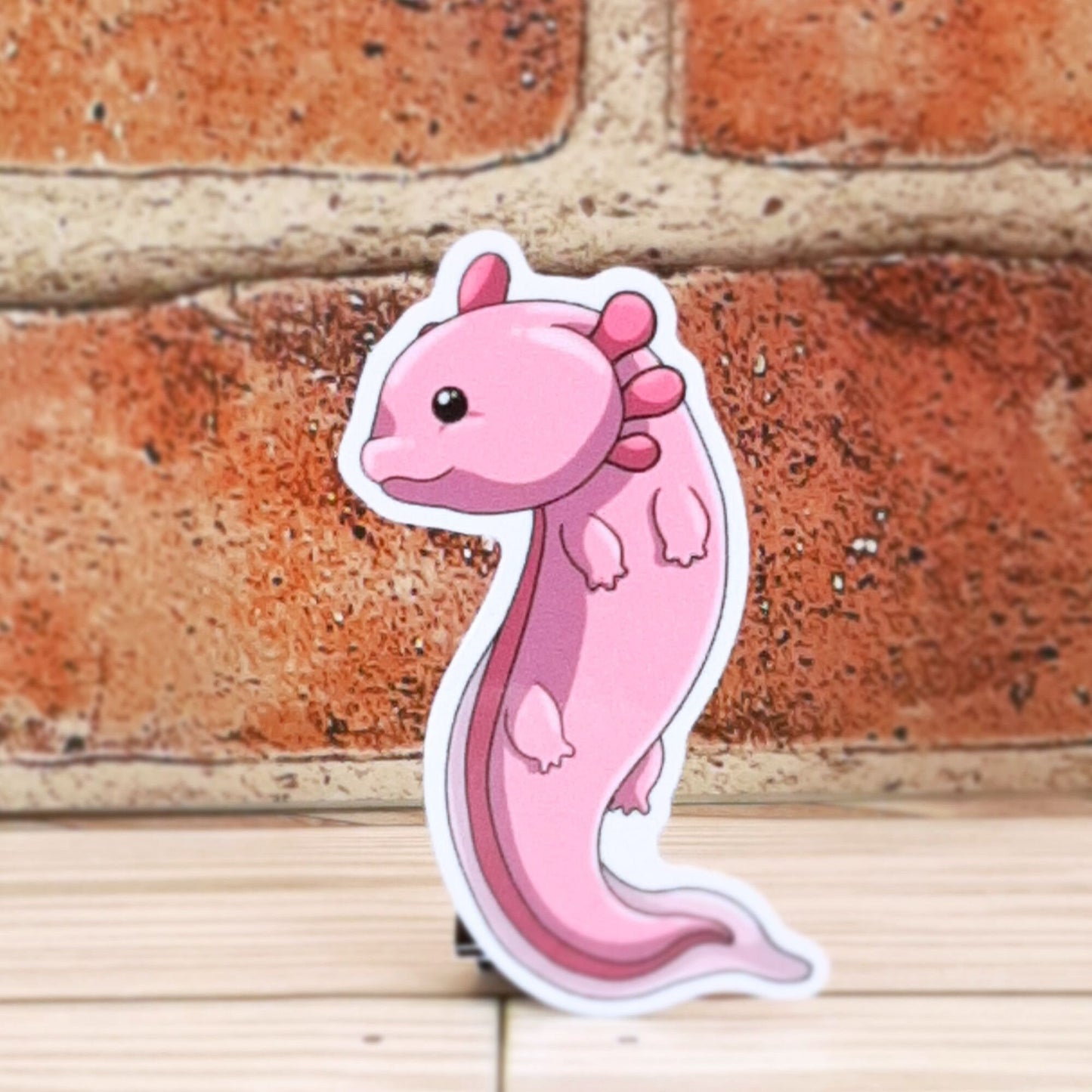 Axolotl Vinyl Sticker