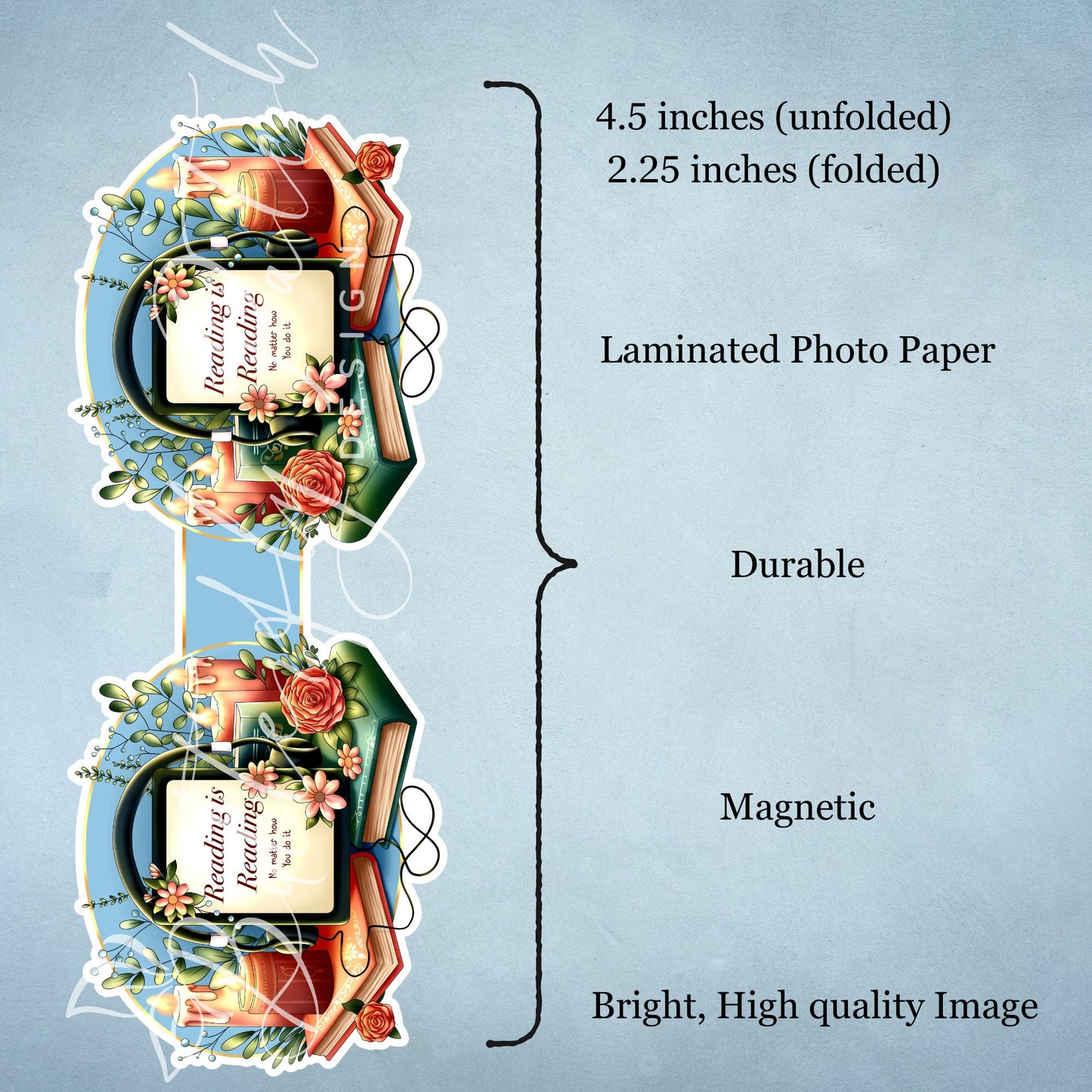 Reading is Reading Magnetic Bookmark