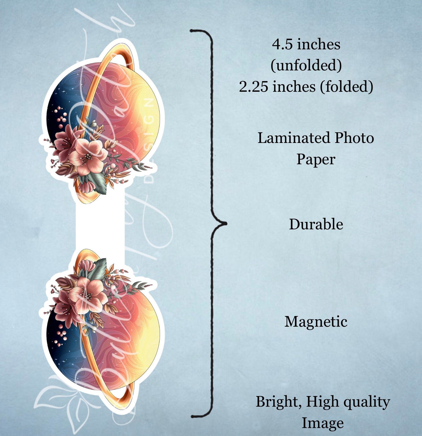Planet Magnetic Bookmark