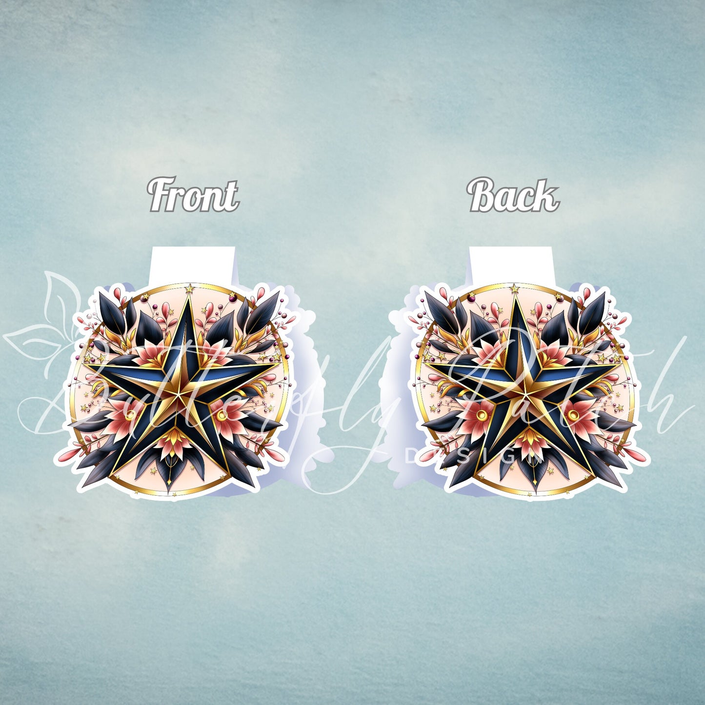 Ornamental Star Magnetic Bookmark