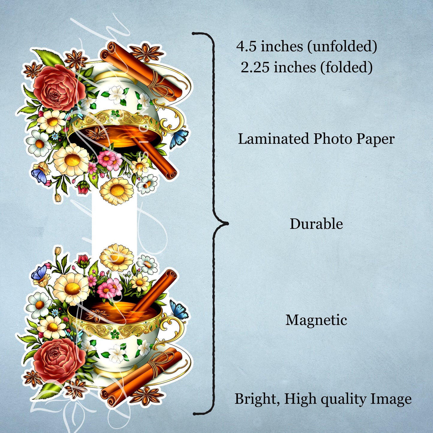 A Spot of Tea Magnetic Bookmark