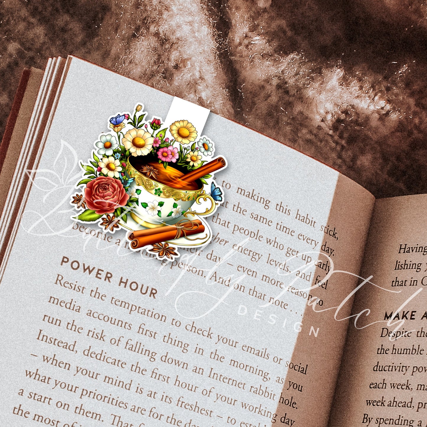 A Spot of Tea Magnetic Bookmark
