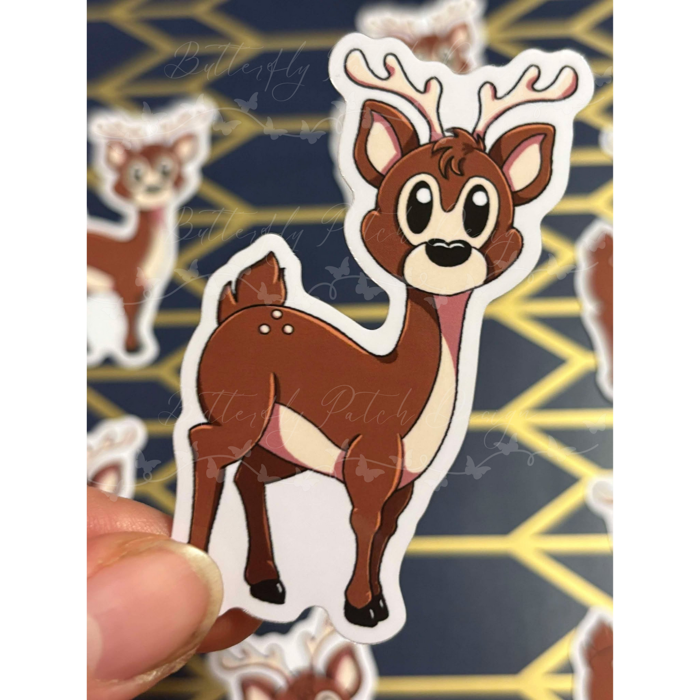 Deer Vinyl Sticker