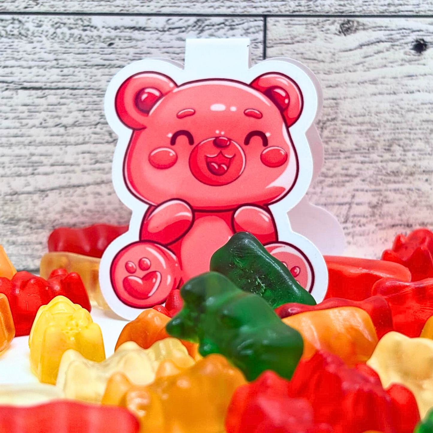 Gummy Bear Magnetic Bookmark