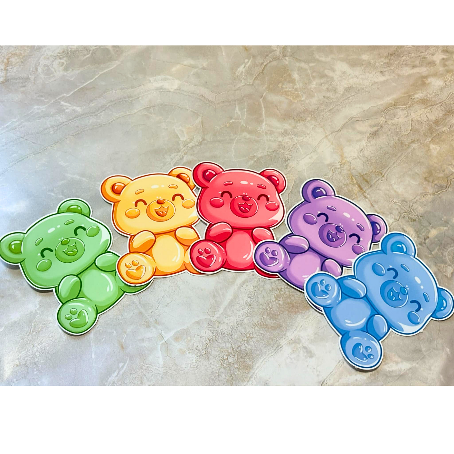 Gummy Bear Vinyl Sticker