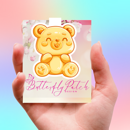 Gummy Bear Magnetic Bookmark