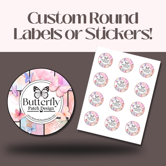 Custom Round Stickers