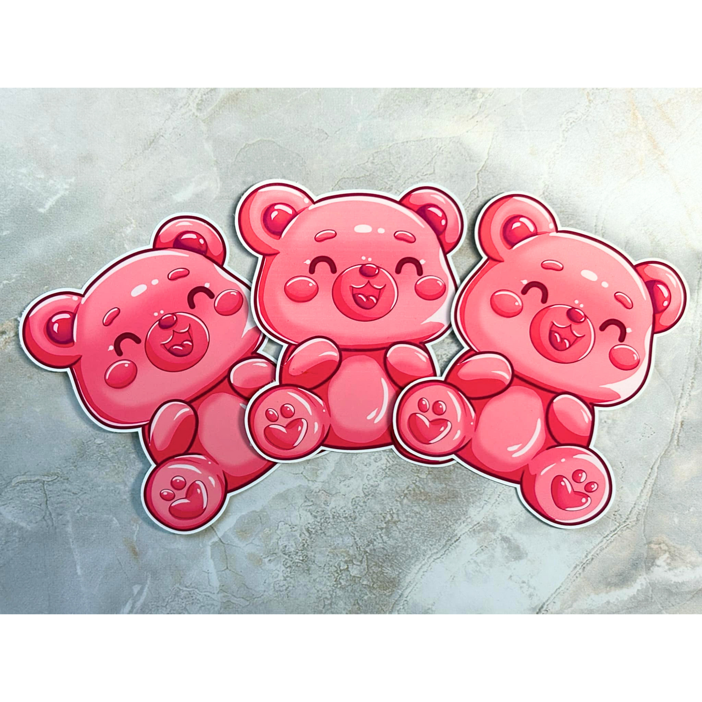 Gummy Bear Vinyl Sticker
