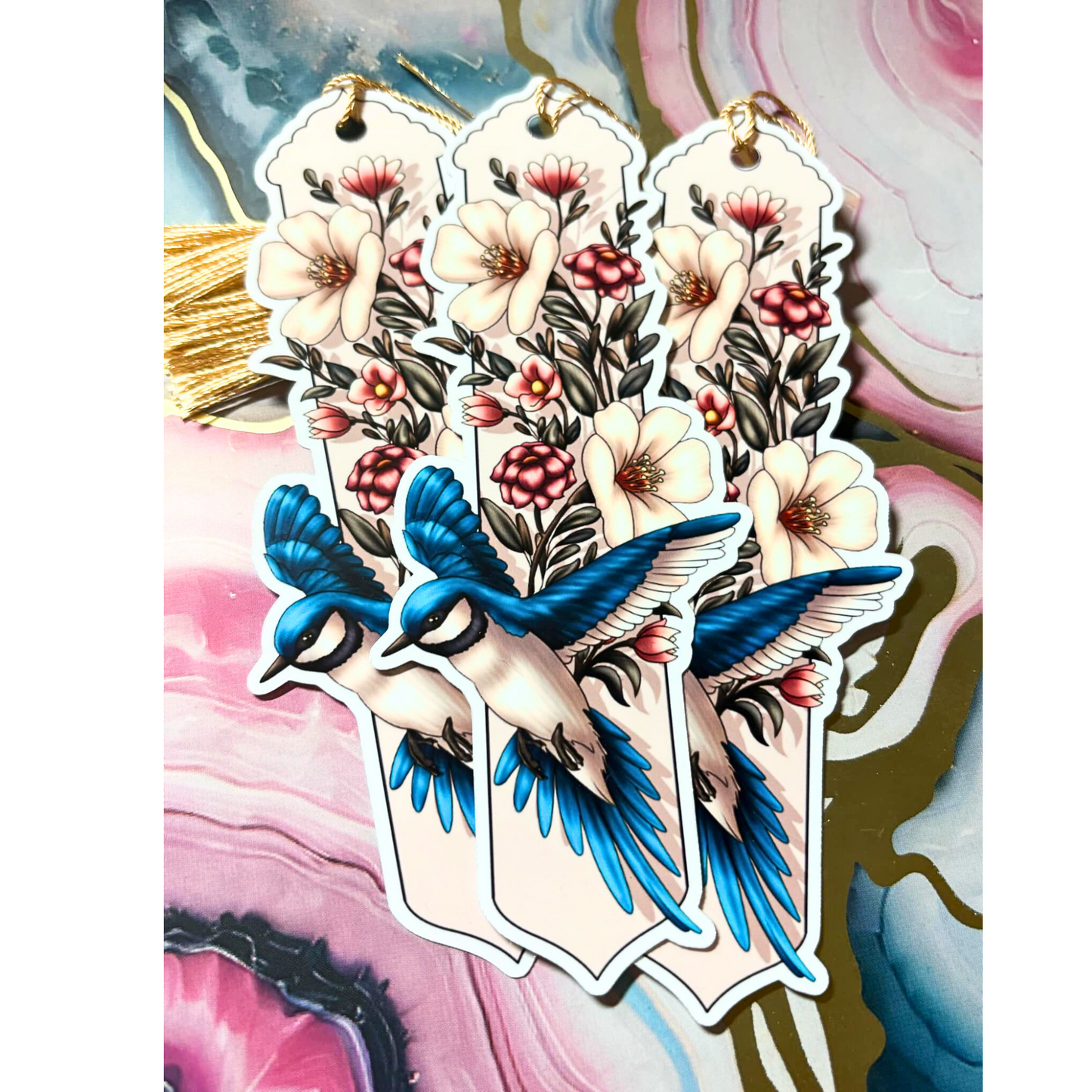 Soaring Blue Bird Bookmark