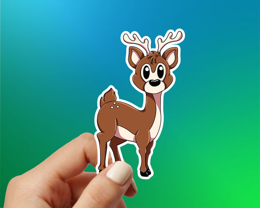 Deer Vinyl Sticker