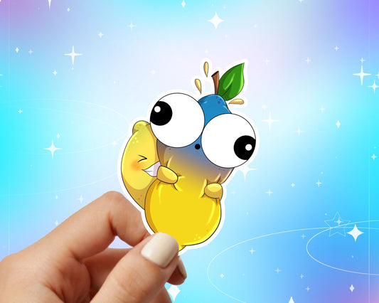 Lemon Squeeze Vinyl Sticker