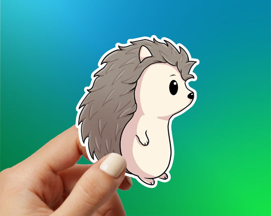 Hedgehog Vinyl Sticker