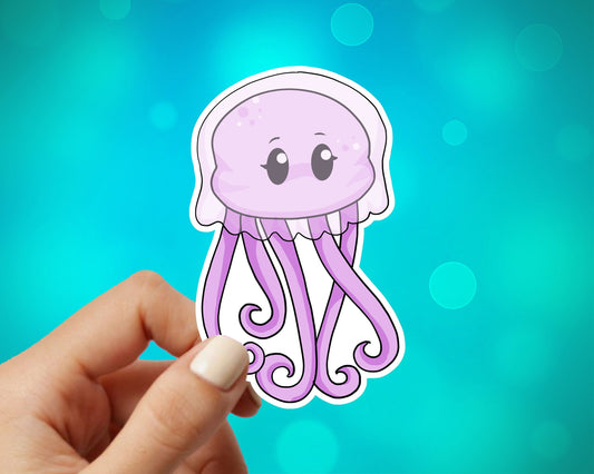 Jellyfish Vinyl Sticker