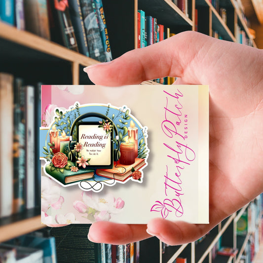 Reading is Reading Magnetic Bookmark