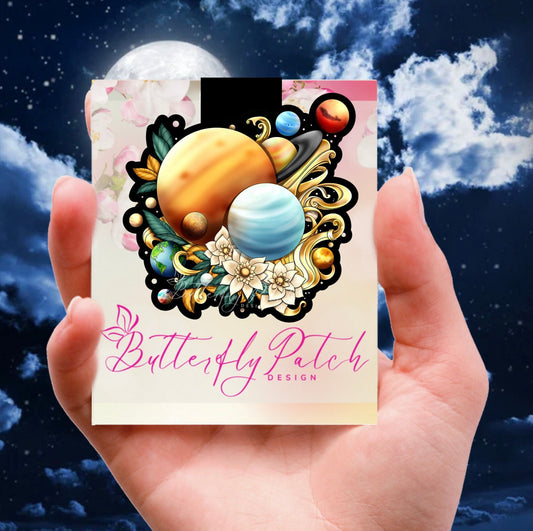 Solar System Magnetic Bookmark