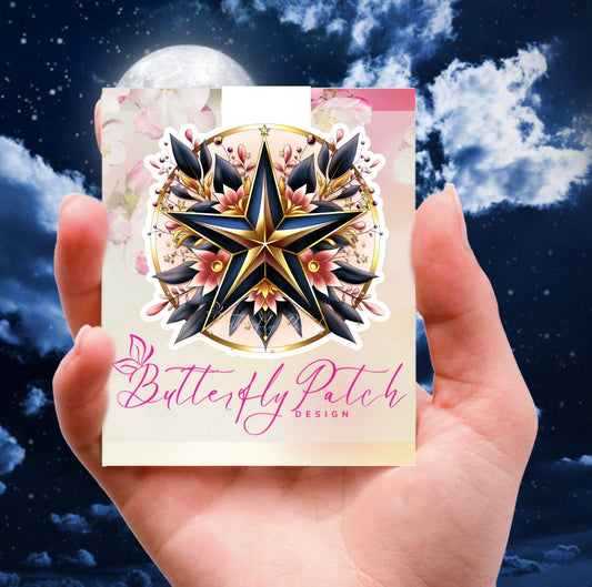 Ornamental Star Magnetic Bookmark